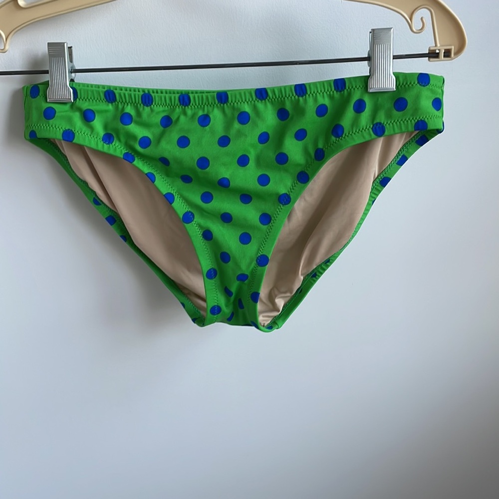 ☀️JCrew, NEW polka dot bikini bottom